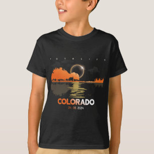 Solar Eclipse Colorado Gitarre Totality T-Shirt
