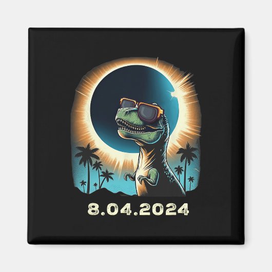Solar-Eclipse-Dino mit Solar-Eclipse Magnet (Vorne)