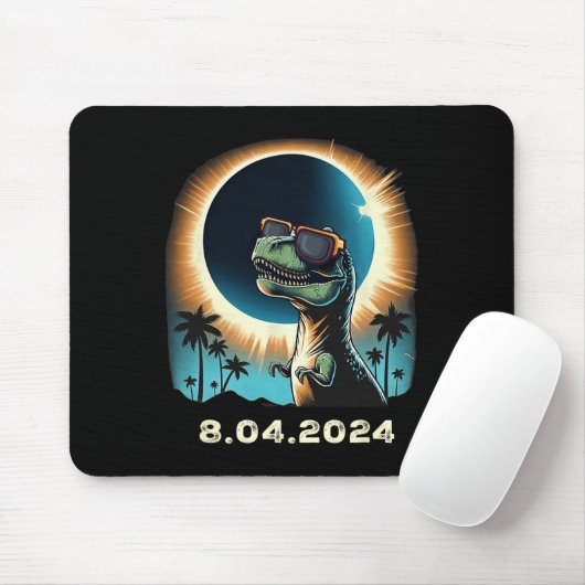 Solar-Eclipse-Dino mit Solar-Eclipse Mousepad (Mit Mouse)