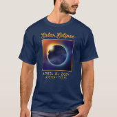 Solar-Eclipse | Eclipse insgesamt | Astronomie T-Shirt (Vorderseite)