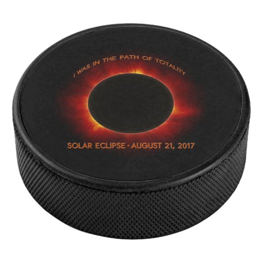 Solar-Eclipse Eishockey Puck (3/4)