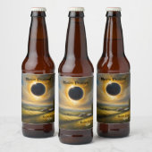 Solar Eclipse Farm Midwest Customizing Set von 6 Bierflaschenetikett (Flaschen)