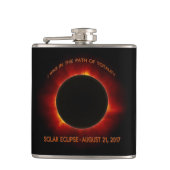 Solar-Eclipse Flachmann (Vorderseite)