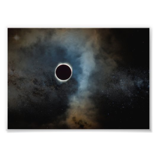Solar-Eclipse Fotodruck (Vorne)