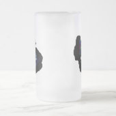 Solar Eclipse Fraktal Art Spacescape Mattglas Bierglas (Mittel)