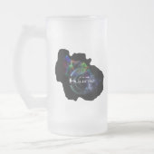Solar Eclipse Fraktal Art Spacescape Mattglas Bierglas (Links)