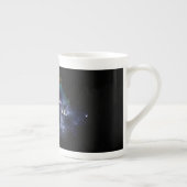 Solar Eclipse Fraktal Art Spacescape Porzellantasse (Rechts)