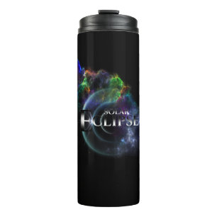 Solar Eclipse Fraktal Art Spacescape Thermosbecher