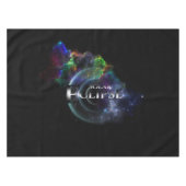 Solar Eclipse Fraktal Art Spacescape Tischdecke (Vorderseite (Horizontal))