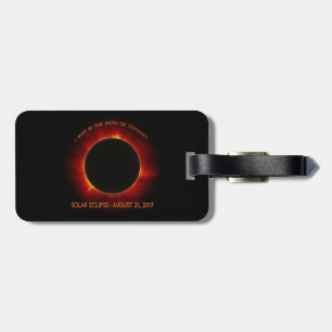 Solar-Eclipse Gepäckanhänger