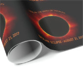 Solar-Eclipse Geschenkpapier (Rolleneckpunkt)