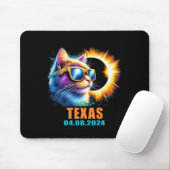Solar-Eclipse-Gles insgesamt 2024 Cat Solar Eclips Mousepad (Mit Mouse)