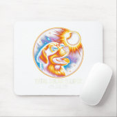 Solar Eclipse Golden Retriever Tragebrille Apr Mousepad (Mit Mouse)