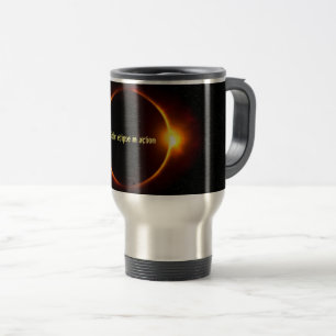 Solar Eclipse in action Travel/Pendler Tasse