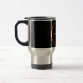Solar Eclipse in action Travel/Pendler Tasse (Links)