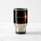 Solar Eclipse in action Travel/Pendler Tasse (Mittel)