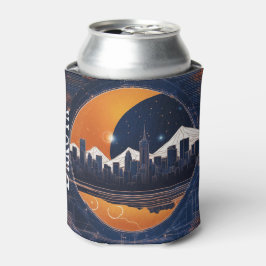 Solar Eclipse in der Stadt Name Dosenkühler