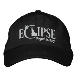 Solar Eclipse in Idaho - August 21, 2017 Bestickte Baseballkappe