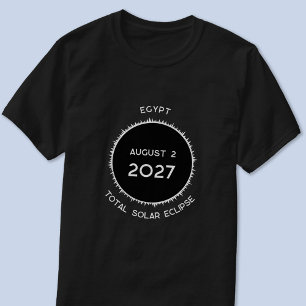 Solar Eclipse insgesamt 2027 Ägypten T-Shirt