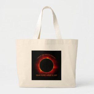 Solar-Eclipse Jumbo Stoffbeutel