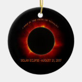 Solar-Eclipse Keramikornament (Vorne)