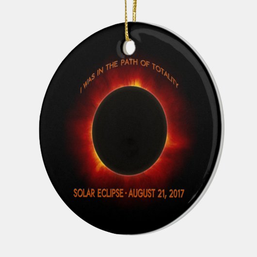 Solar-Eclipse Keramikornament (Links)