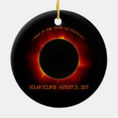 Solar-Eclipse Keramikornament (Hinten)