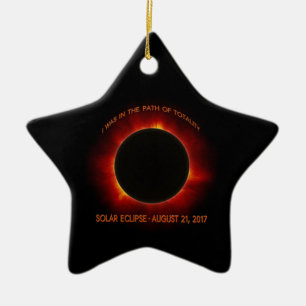Solar-Eclipse Keramikornament