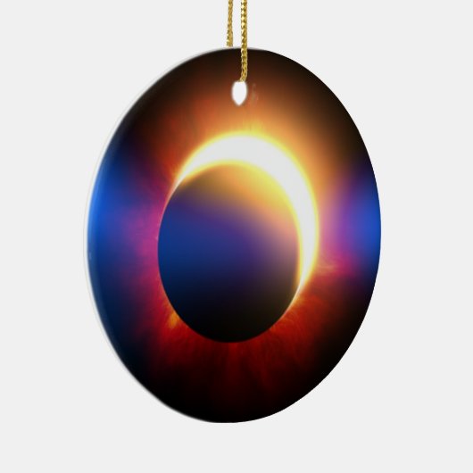 Solar-Eclipse Keramikornament (Rechts)