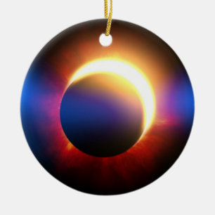 Solar-Eclipse Keramikornament