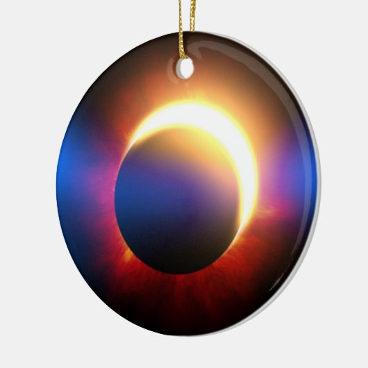 Solar-Eclipse Keramikornament (Links)