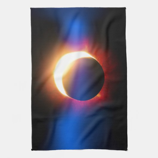 Solar-Eclipse Küchentuch (Vertikal)