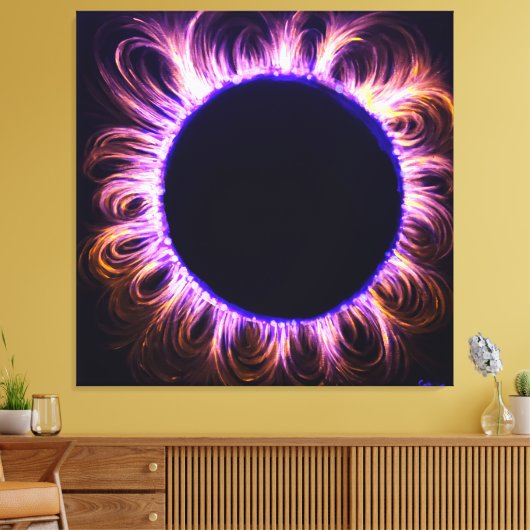 Solar eclipse leinwanddruck (Insitu (Wohnzimmer))