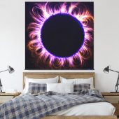 Solar eclipse leinwanddruck (Insitu (Schlafzimmer))