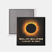 Solar-Eclipse Magnet (Vorderseite/Rückseite)
