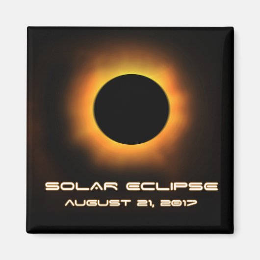 Solar-Eclipse Magnet (Vorne)
