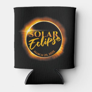 Solar Eclipse März 29 2025 Gedenkfeier Dosenkühler