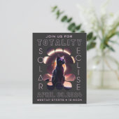 Solar Eclipse Meetup 2024 | Einladung Postkarte (Stehend Vorderseite)