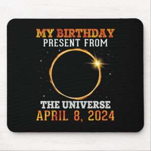 Solar Eclipse meine Geburtstagspräsenz von der Uni Mousepad