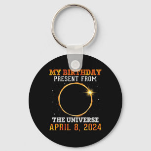 Solar Eclipse meine Geburtstagspräsenz von der Uni Schlüsselanhänger