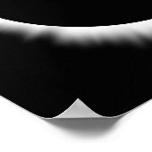 Solar Eclipse mit Corona Poster (Ecke)