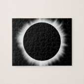 Solar Eclipse mit Corona Puzzle (Horizontal)