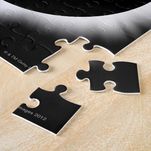 Solar Eclipse mit Corona Puzzle (Seite)