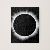 Solar Eclipse mit Corona Puzzle (Vertikal)