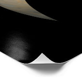 SOLAR ECLIPSE MOON SUN ERDE INSGESAMT POSTER (Ecke)