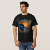 Solar Eclipse Mystical Balance 2024 Name Männer hi T-Shirt (Vorne ganz)