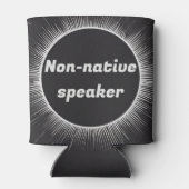 Solar Eclipse National English International Trave Dosenkühler (Rückseite)