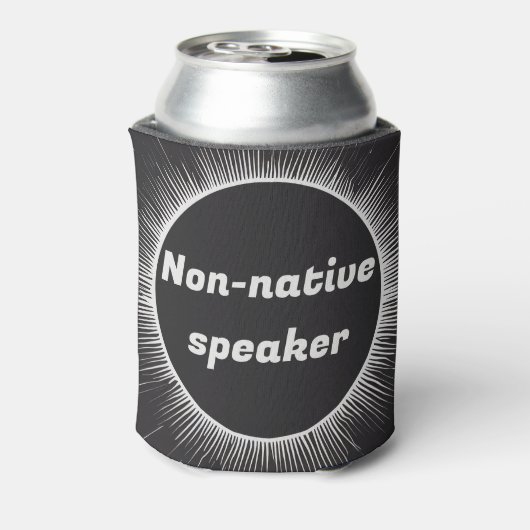 Solar Eclipse National English International Trave Dosenkühler (Kanne Rückseite)