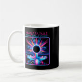 Solar Eclipse Niagara Falls Totality Event Souveni Kaffeetasse (Links)