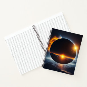 Solar Eclipse Notebook Notizblock